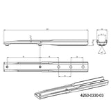 Adapter InfiRay Rico RL 42-höz, RH 50-hez | Blaser alap 