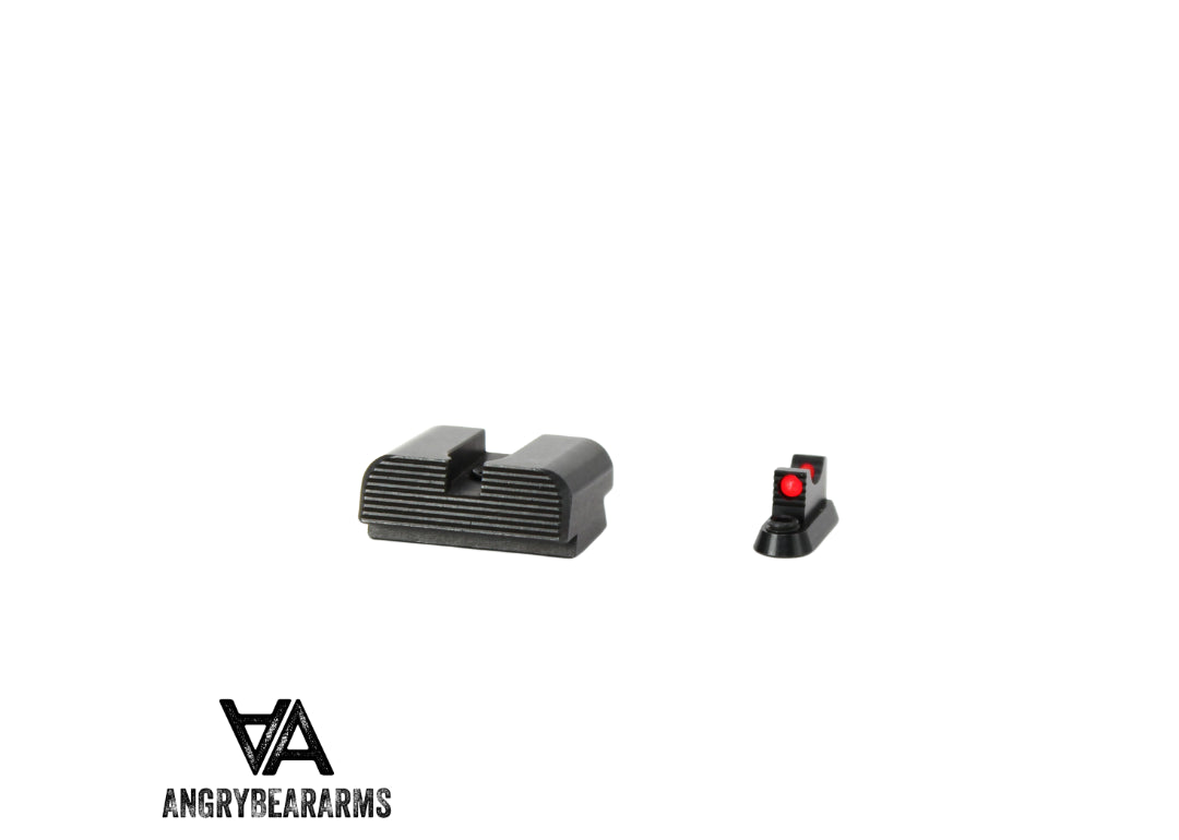CZ P-10 Optics Ready alacsony sport irányzékok száloptikával 