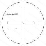 Vector Optics Forester 1-4x24SFP céltávcső 