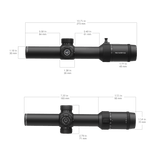 Vector Optics Forester 1-8x24 SFP céltávcső 