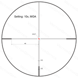 Vector Optics Forester 2-10x40SFP céltávcső 