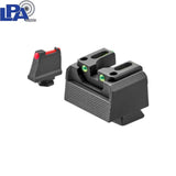 Sig Sauer P220, P226, P229, P320 & P365 Optics Ready félig állítható irányzék készlet | B típusú száloptikával 