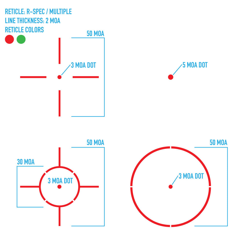 Sightmark Ultra Shot R-Spec Reflex Irányzék red dot 