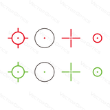 Vector Optics Omega 23x33 Négy Retikulum Reflex Irányzék red dot 