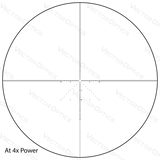 Vector Optics Veyron 4-16x44 IR Első Fókuszsík Megvilágított céltávcső 