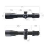 Vector Optics Veyron 4-16x44 IR Első Fókuszsík Megvilágított céltávcső 