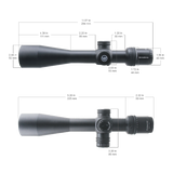 Vector Optics Veyron 6-24x44 IR Első Fókuszsík Megvilágított céltávcső 